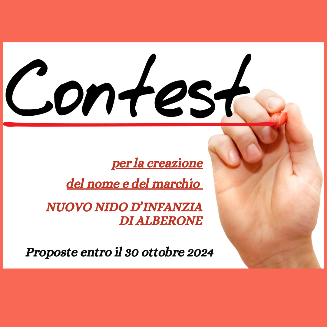 Contest per la creazione del nome e del marchio del nuovo Nido d’Infanzia di Alberone