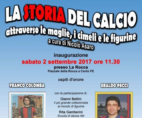 La storia del calcio, attraverso le maglie, i cimeli e le figurine